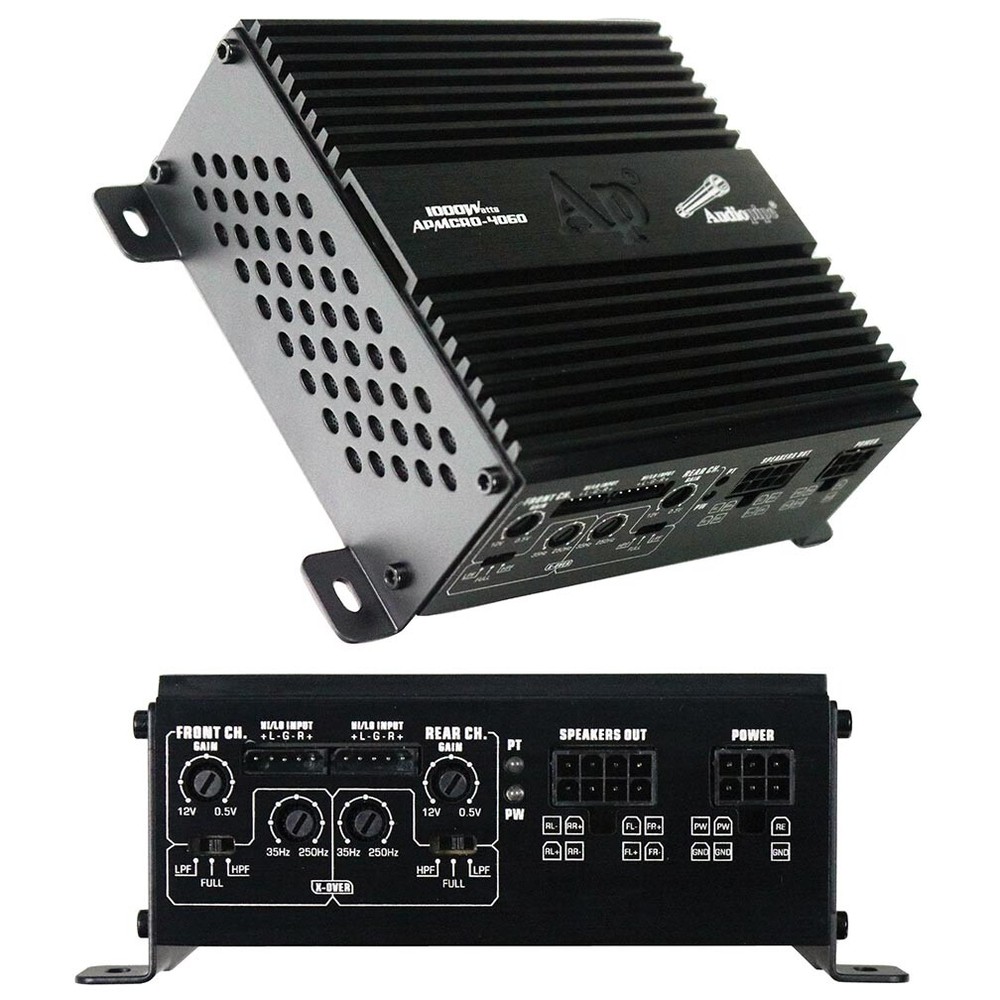 Audiopipe Micro 4 Channel Amplifier 1000W Max