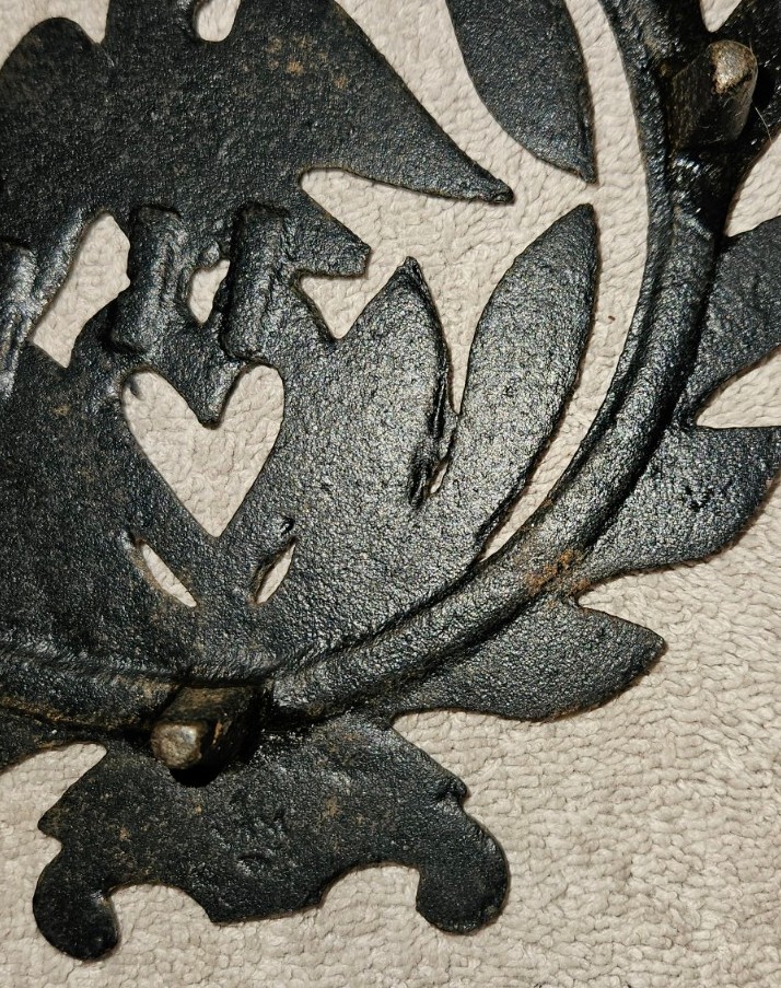 Vintage Cast Iron American Eagle Kitchen Trivet