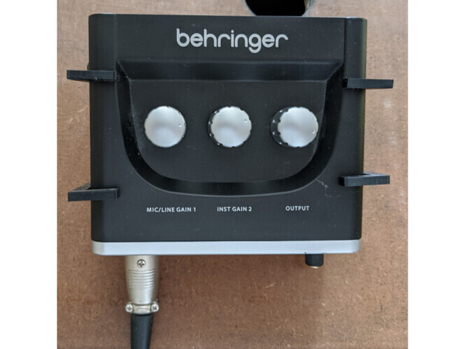 Wall / Under Table Mount for Behringer U-Phoria UM2 Audio Interface