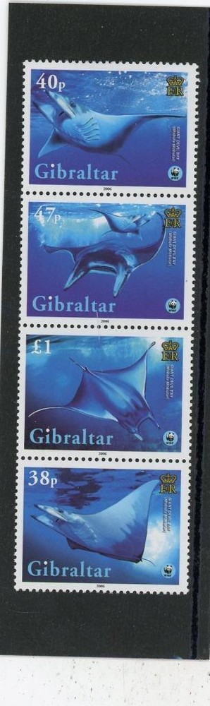 Gibraltar 2006 Fish Scott# 1037 Mint LH