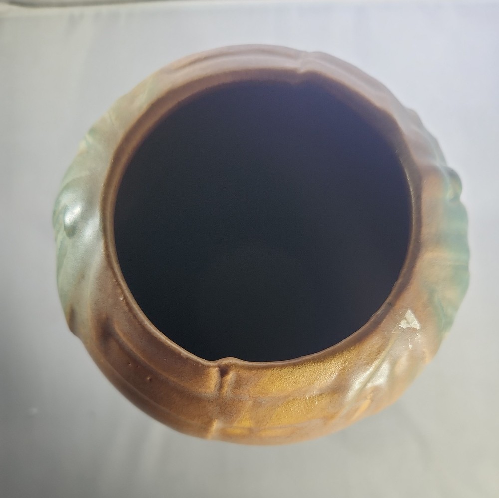 Nelson McCoy Palm Tree Vase Art Pottery