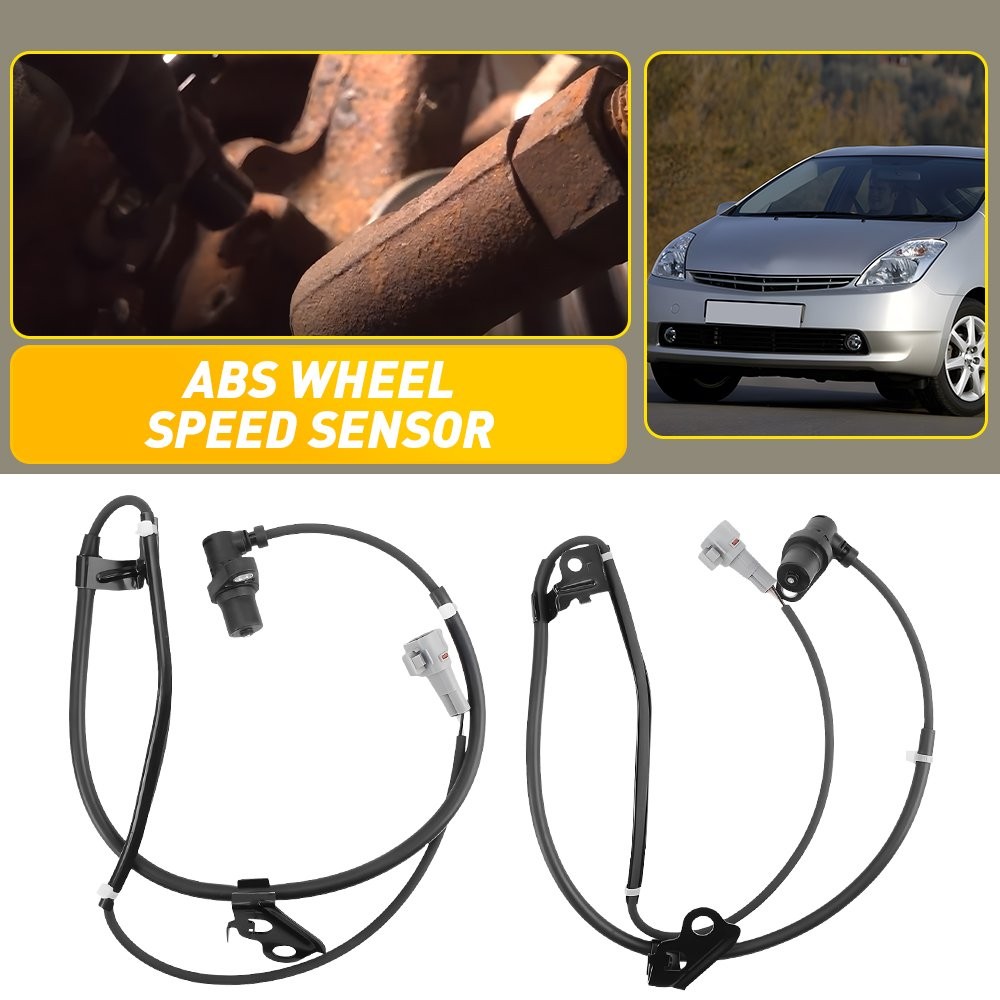 2pcs Front Left & Right ABS Wheel Speed Sensor For Toyota 2004-2008 Prius Base
