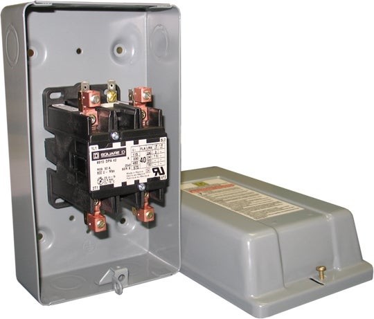 088L3451 240 VAC Coil Contactor Panel
