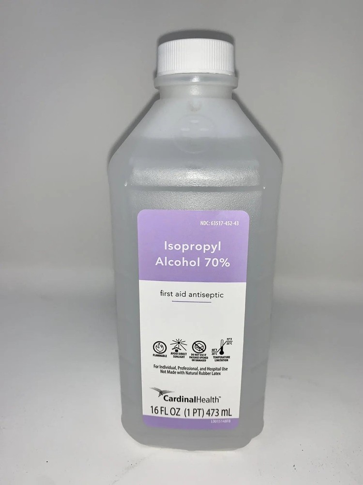Isopropyl Alcohol 70% 16 oz.