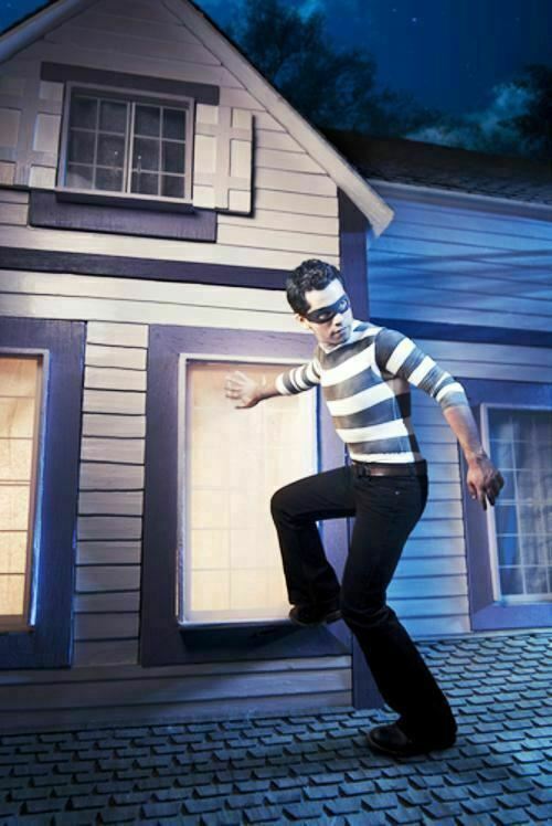 6 Static Cling Security Camera Warning CCTV Static Cling Home Security No Glue