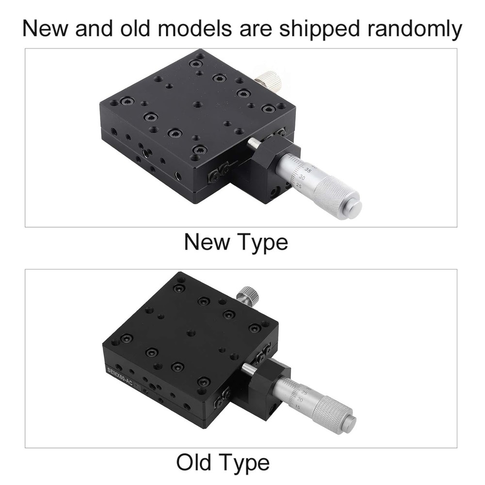 X Micrometer Manual Fine-Tuning Cross Roller Precision Linear Stages X Axis...