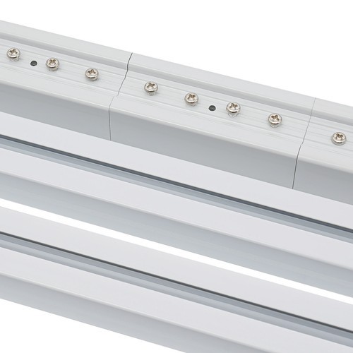 Smart Motorized Curtain Track With Remote Control Electric Curtain Track White
