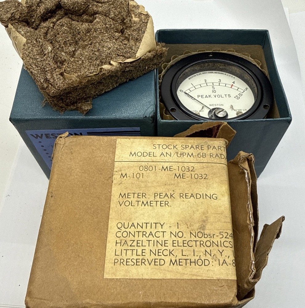 Weston Model 1021 Peak Volts Meter