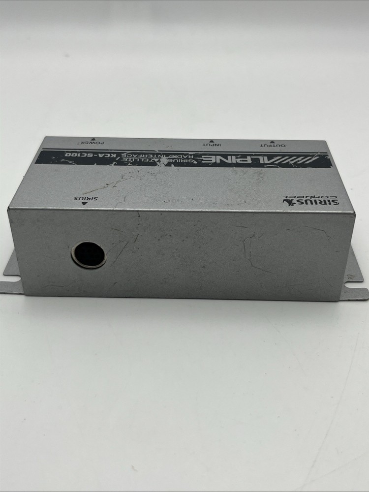 Alpine KCA-SC100 XM Sirius Satellite Radio Interface Module Tuner