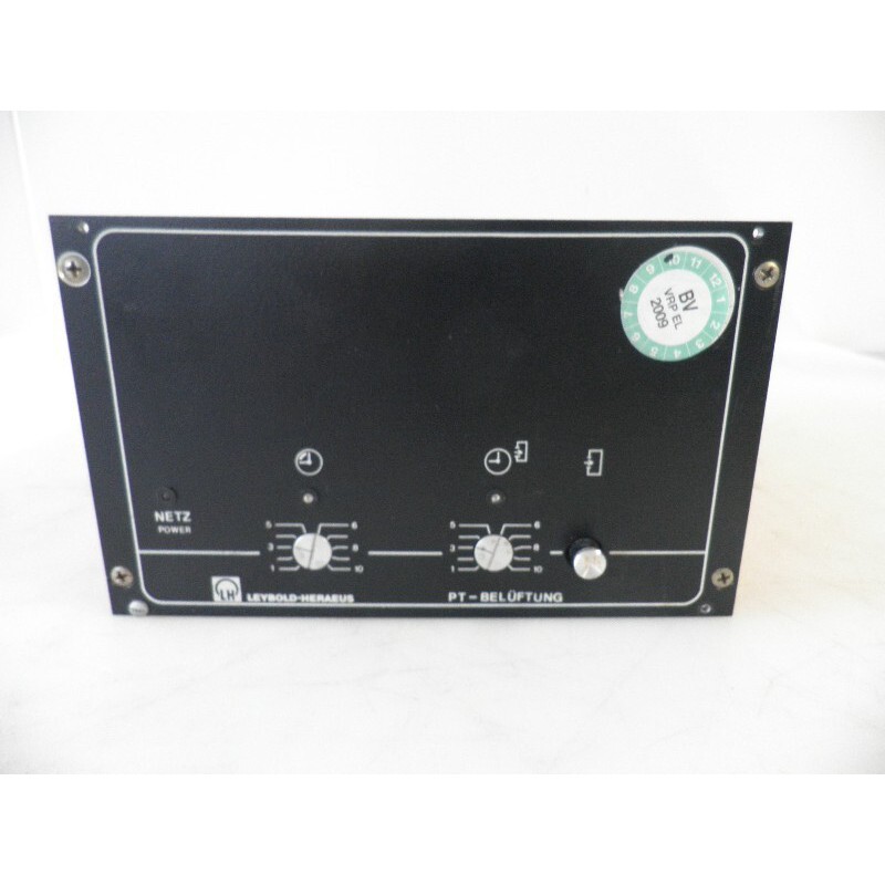 CONTROLLER LEYBOLD-HERAEUS PT-BELÜFTUNG
