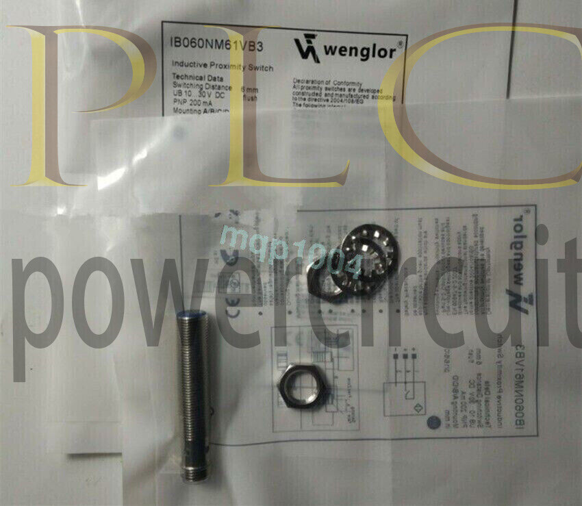 1PC New Original Wenglor Proximity Switch Sensor IB060NM61VB3~