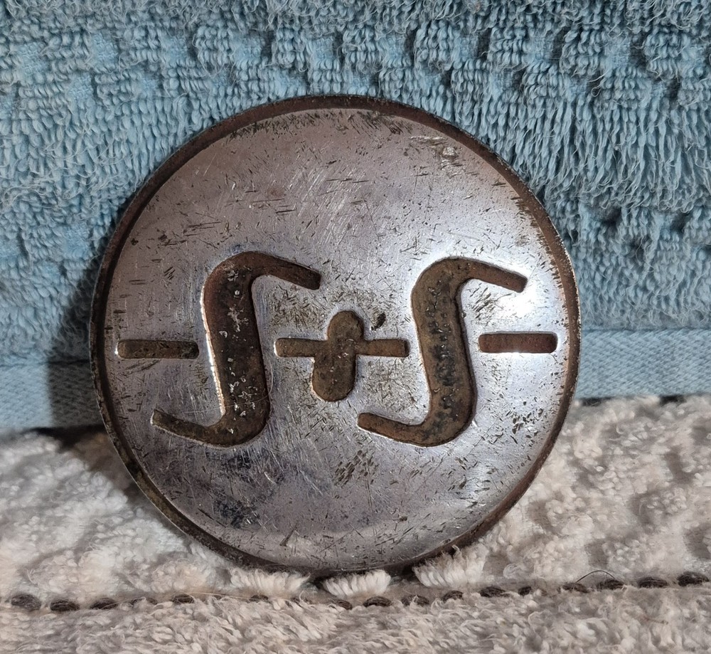 Vintage S.S Logo  Car