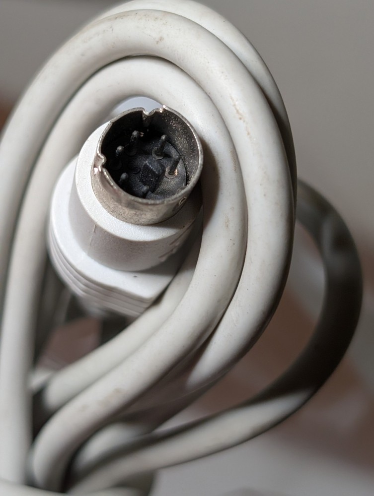 VTG Original INFO Mouse Roller Ball Mdl MUHTB Tested Works