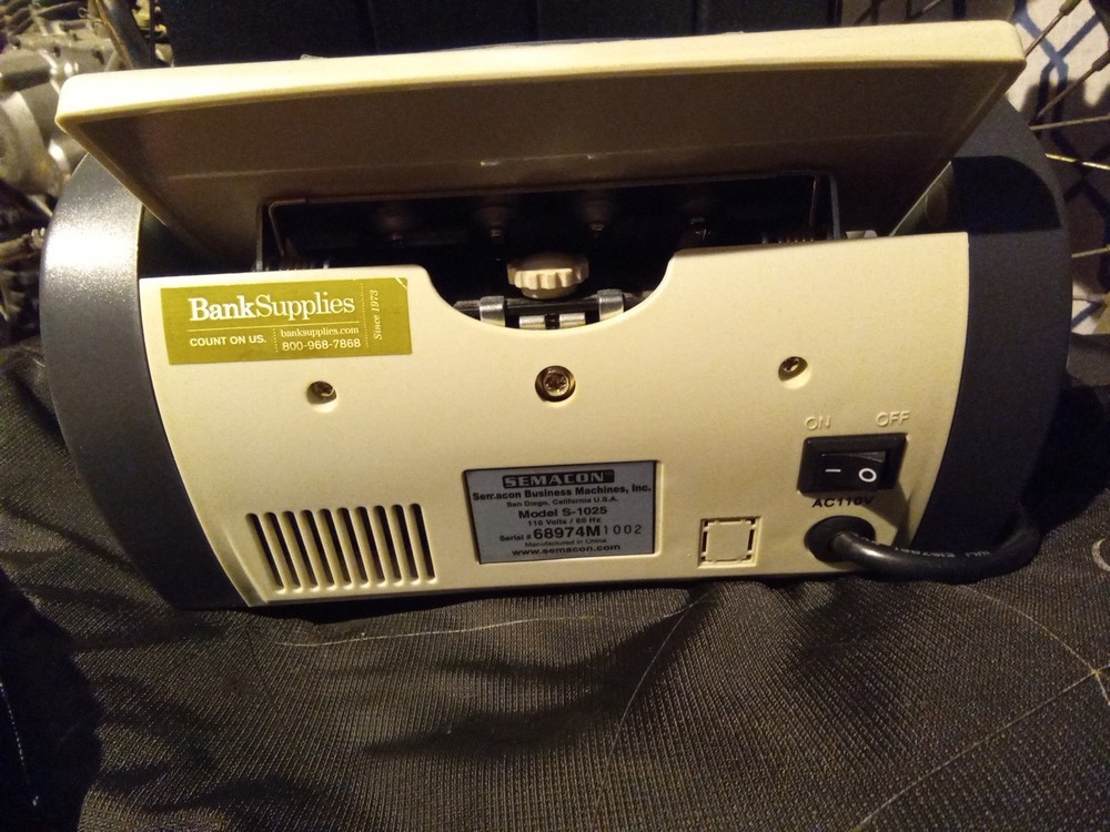 Semacon S-1025 Mini Series Compact Bill Counter