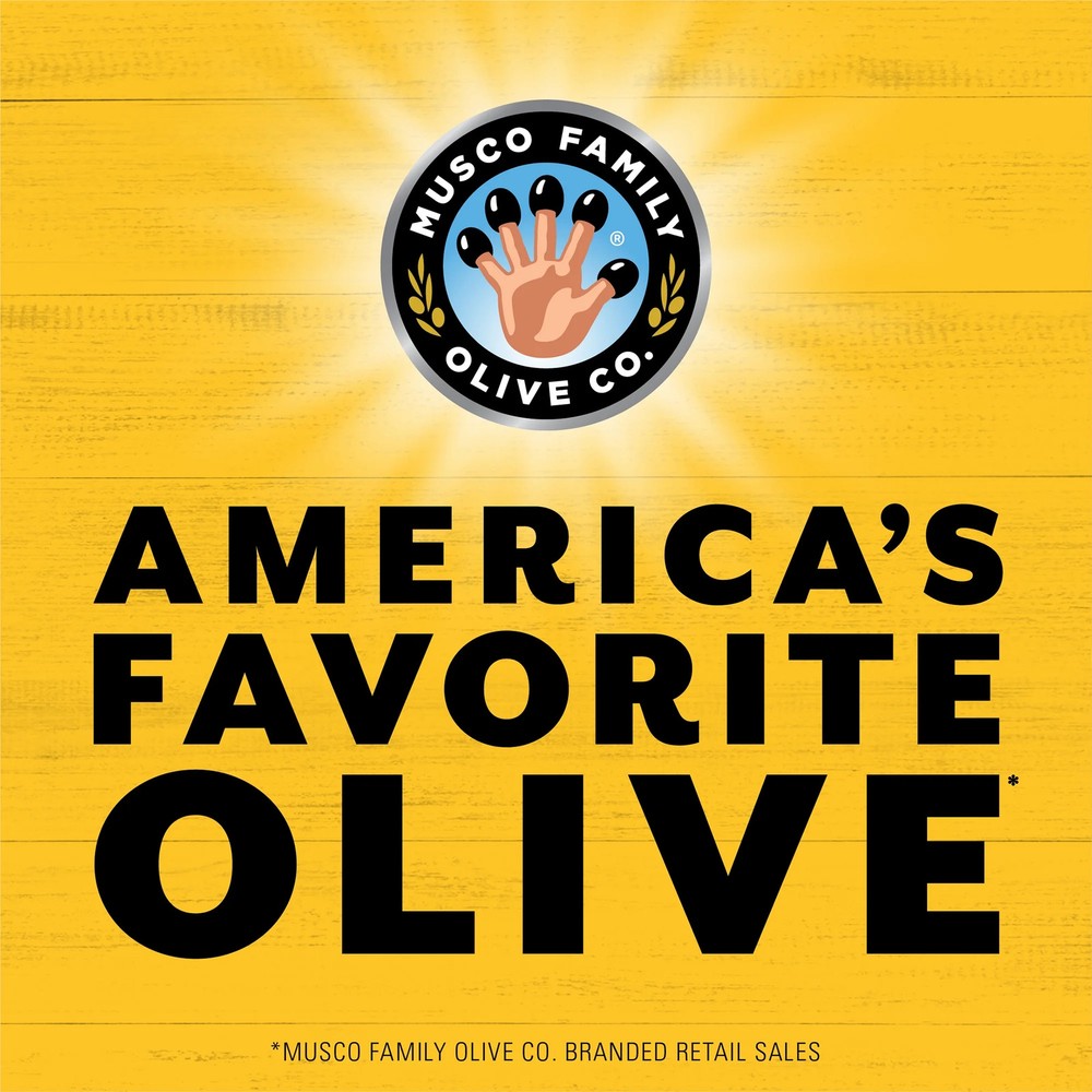 Ripe pitted black olives pantry staple