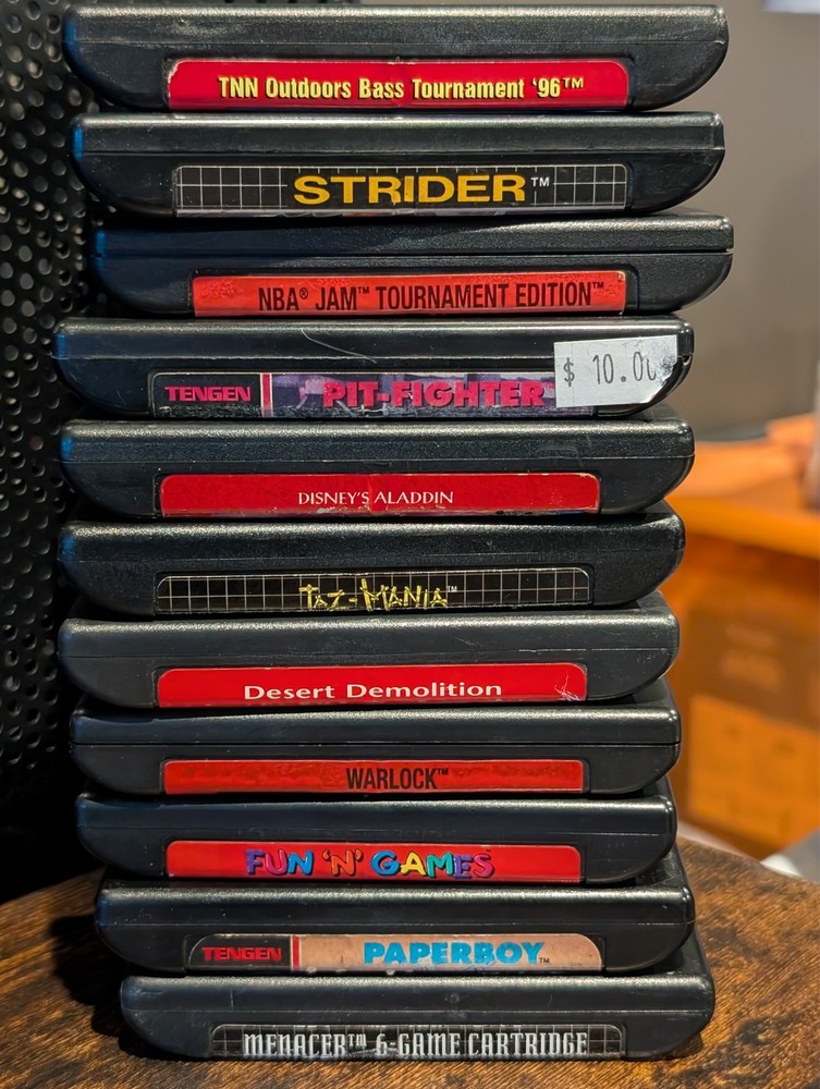 Sega Genesis Games, Tested, Working, Authentic