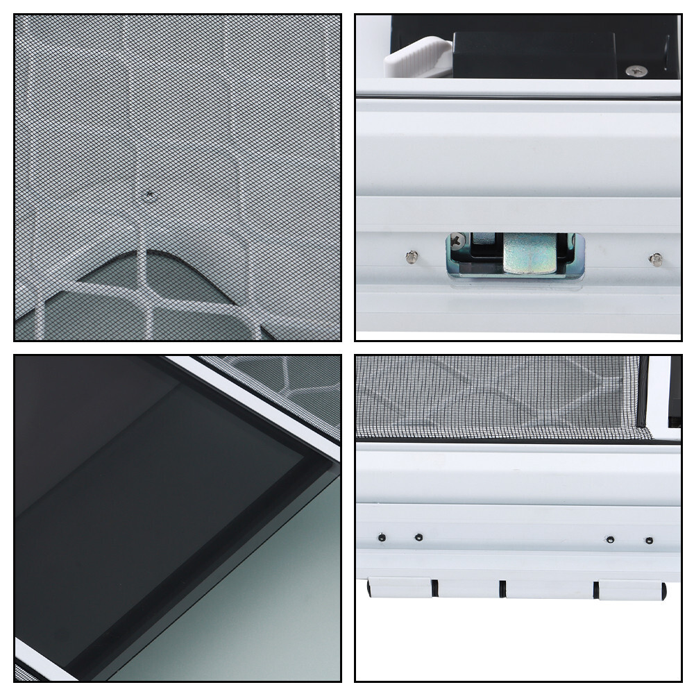 Passenger+Driver Side RV Camper Teardrop Trailer Door 23"~30"×32"~44" Entry Door