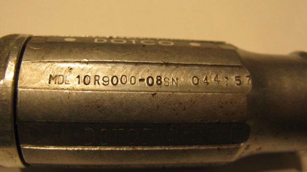 Dotco 10r9000-08 Precision Grinder