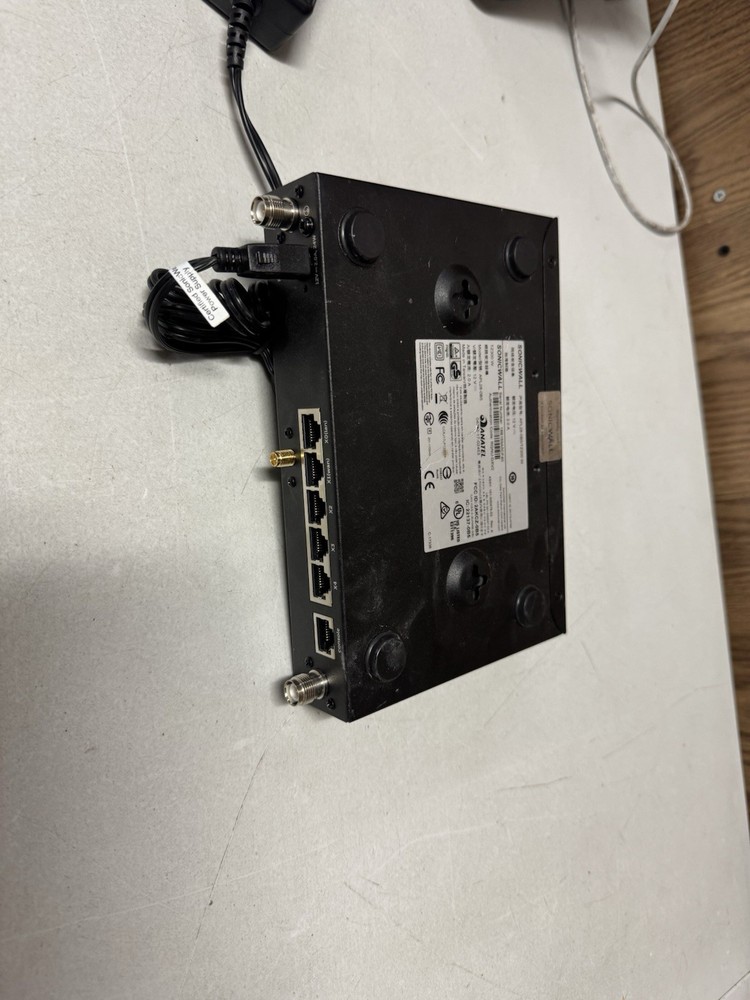 SonicWall TZ300 W Firewall Security Appliance | Powers On | Untested
