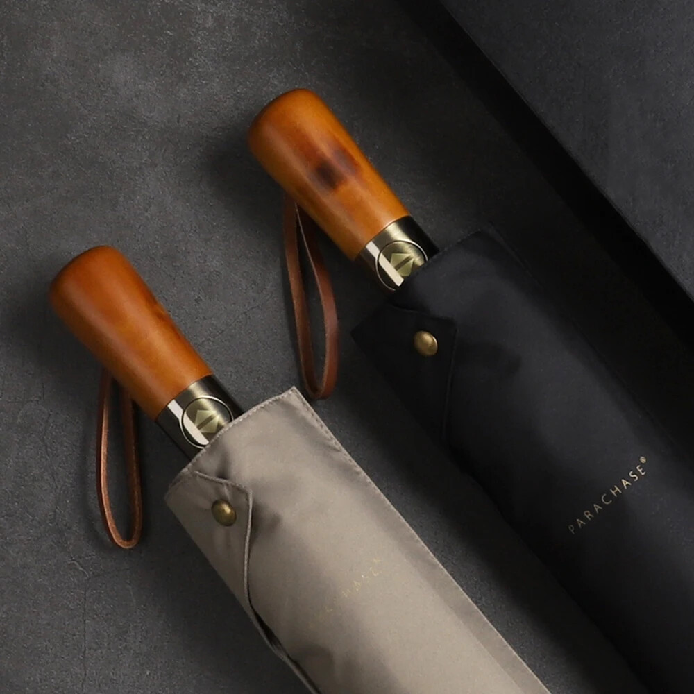 Luxury Automatic Golf Umbrella 115cm Windproof Double Layer Business Style 2024