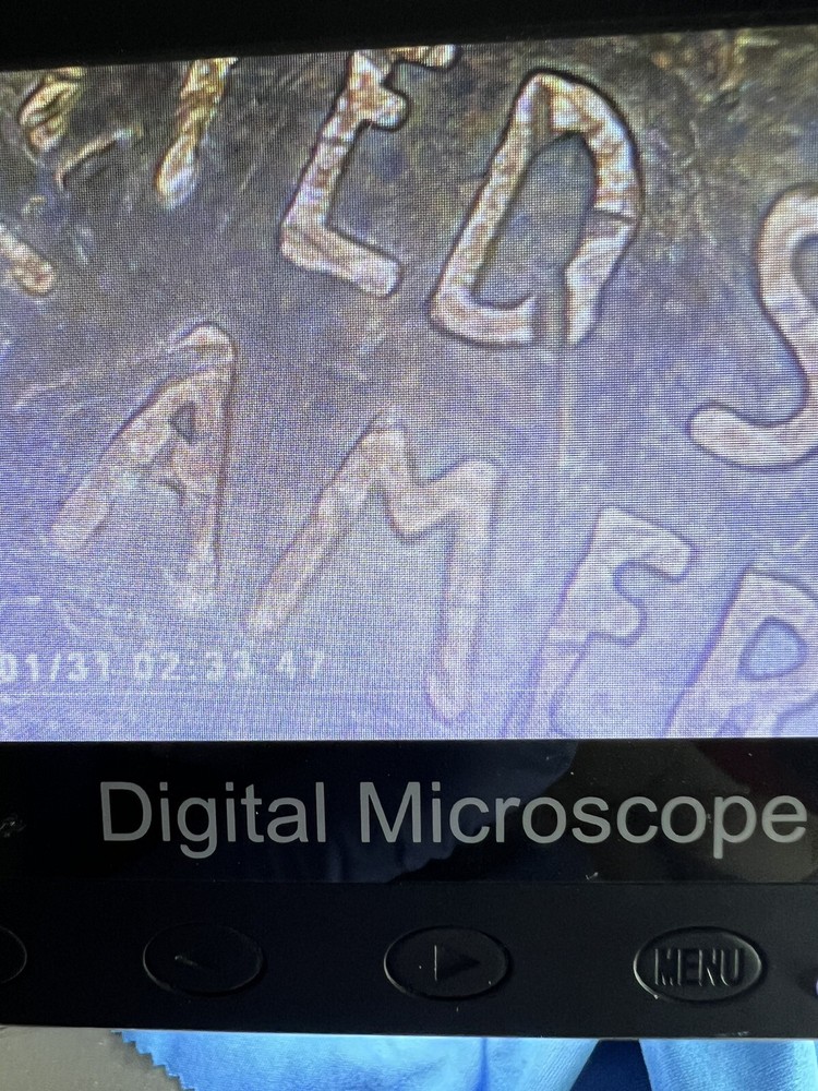 1944 D Lincoln cent penny Obverse And. Reverse Struck Errors