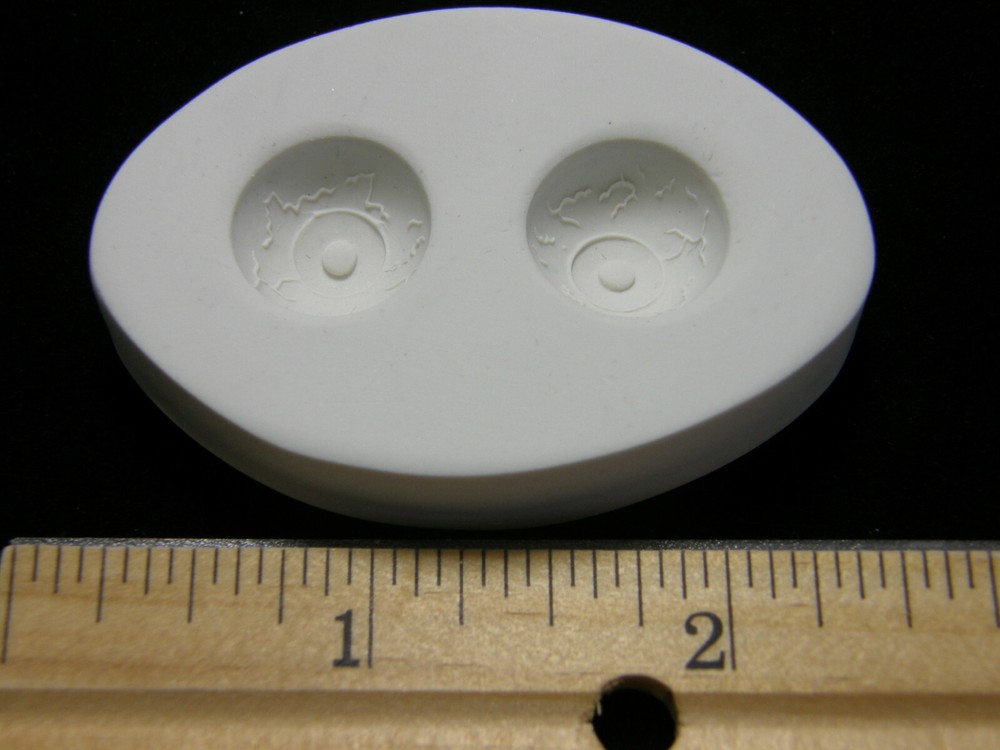 Eyes Polymer Clay Mold 2 in 1 Mold (MD1000)