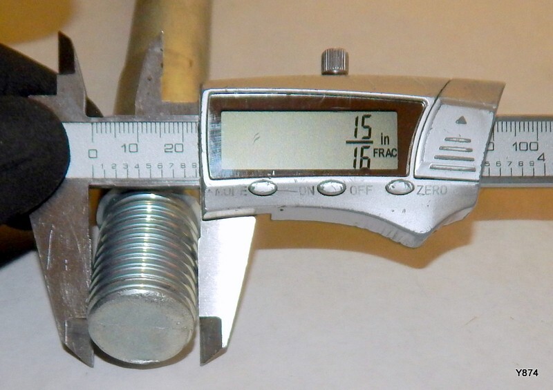 1-3/16" I.D. 15/16" Thread Tow Hook