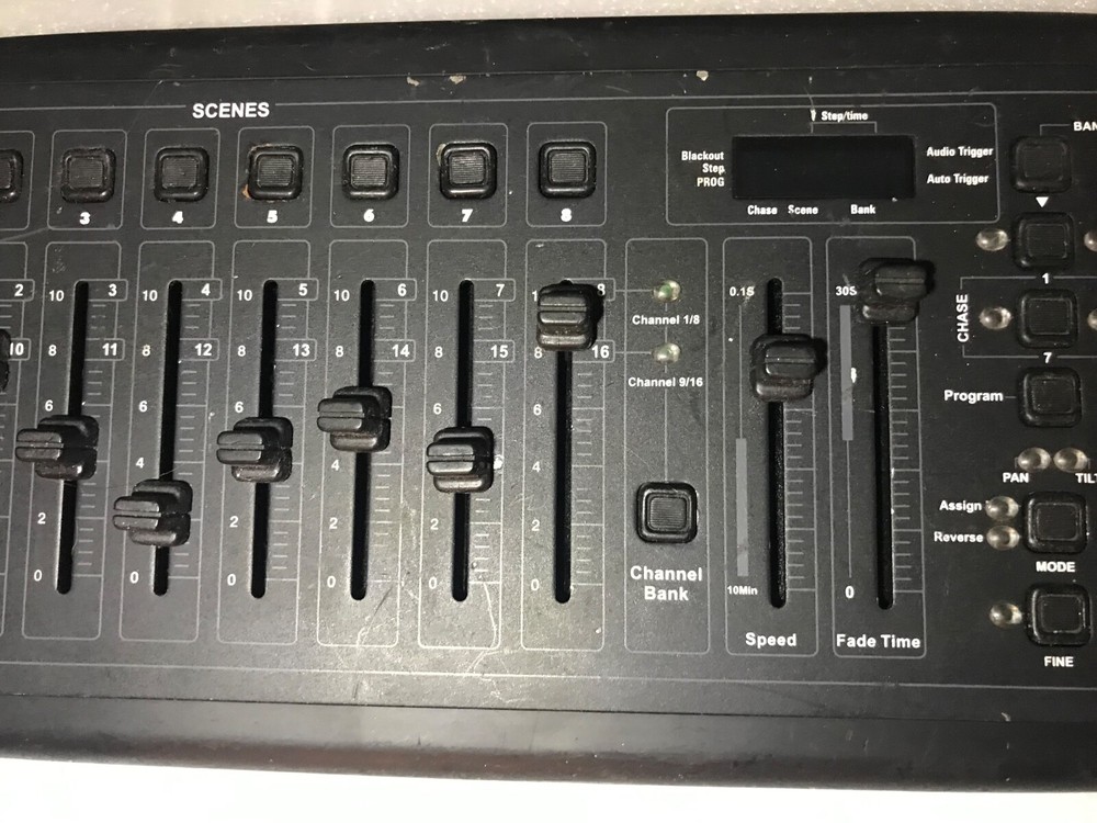 Elation DMX Programmer Channel Tabletop Lighting Controller OPERATOR 192