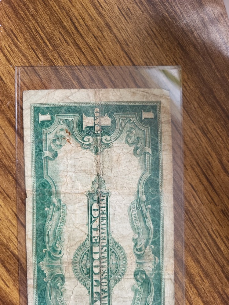 1923 $1 ONE DOLLAR ” SILVER CERTIFICATE LARGE SIZE NOTE