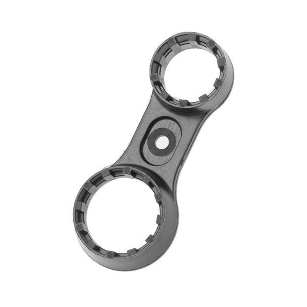 Double Head Bicycle Front Fork Repair Spanner Wrench Maintenance Tool Black