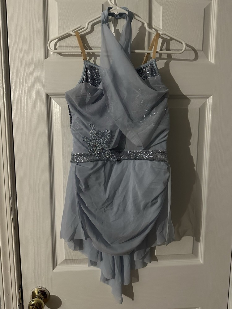 Baby Blue Lyrical Dance Costume - Woman’s Size Medium