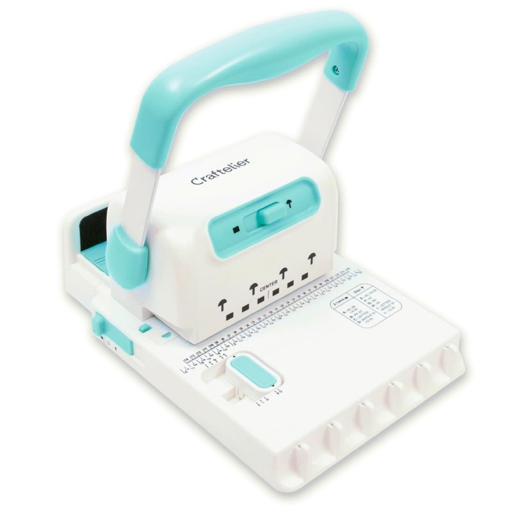 Compact Spiral Binding Machine for Effortless Book Creation – 2:1 Compatibility