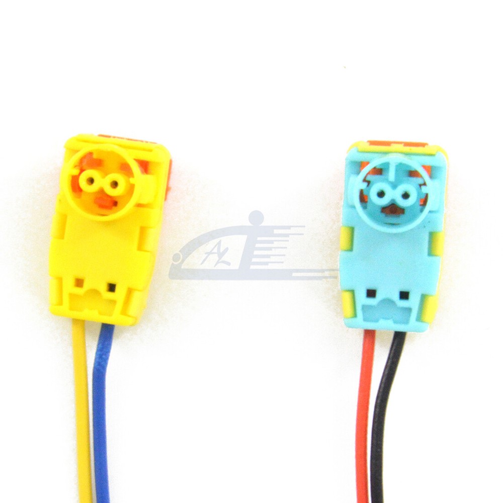 2pcs Driver AB Clock Spring Plug Connector Wire Harness for 2018 2019 Dodge Ram