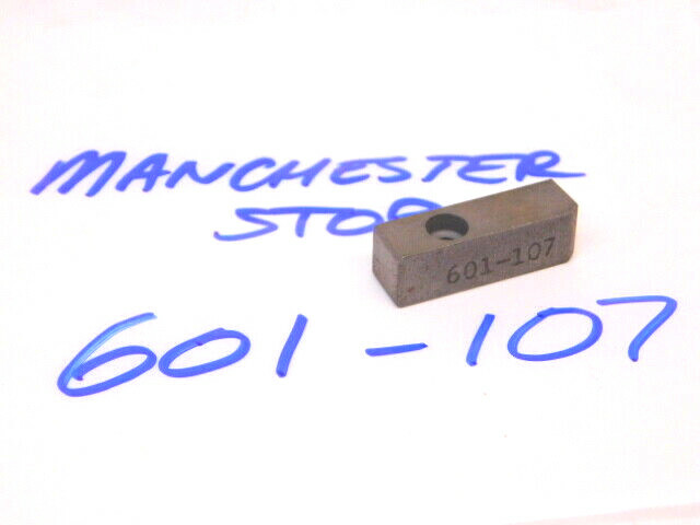 USED MANCHESTER STOP FOR RIGHT ANGLE TOOLHOLDERS 601-107