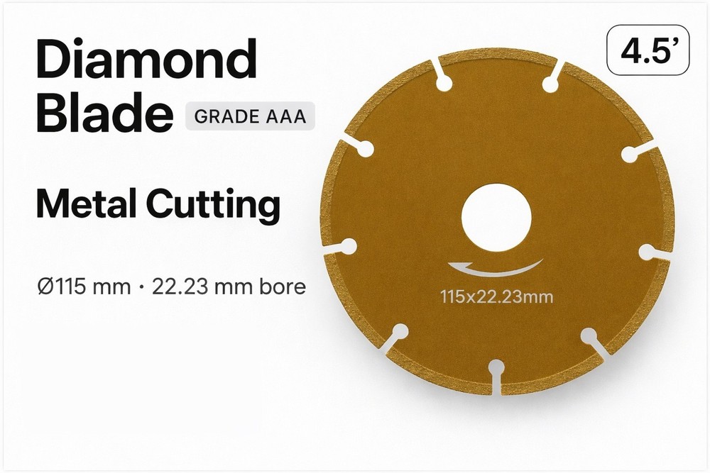 Diamond Blade for Cutting Steel
