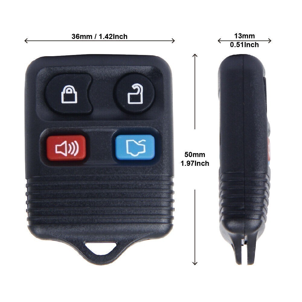 2 Keyless Entry Remote Control Car Key Fob Clicker Transmitter For Ford Explore