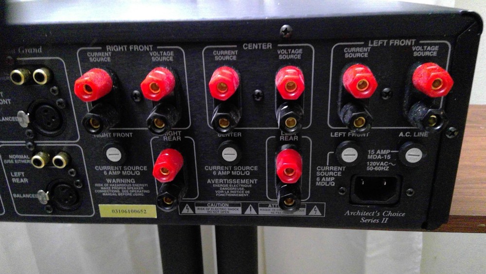 Sunfire Five Channel Load Invariant Amplifier