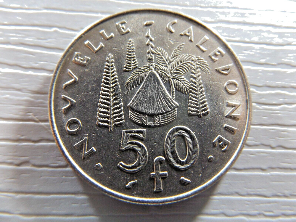 NEW CALEFONIA 1967 50 Francs
