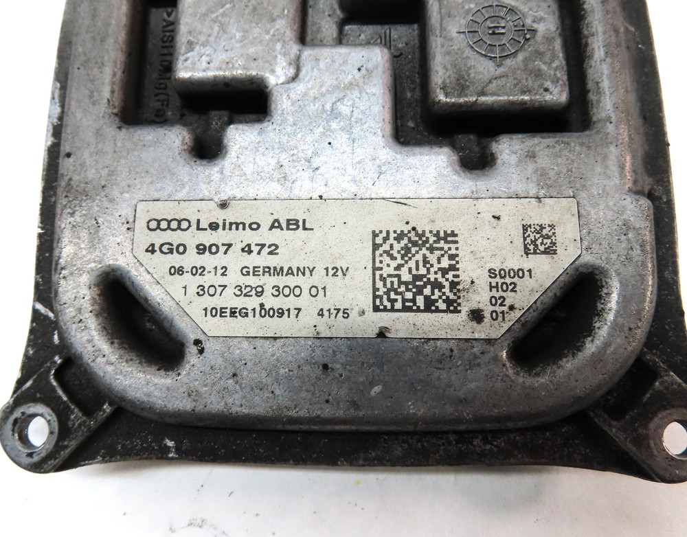 2012 AUDI A7 (C7 4G8) FRONT HEADLIGHT LAMP BULB BALLAST CONTROL MODULE