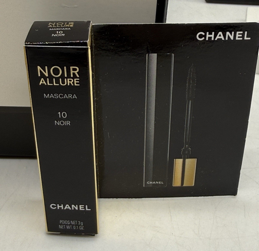 Chanel Misc Lot Perfume Sample Box Bag Sticker Mascara Mirror