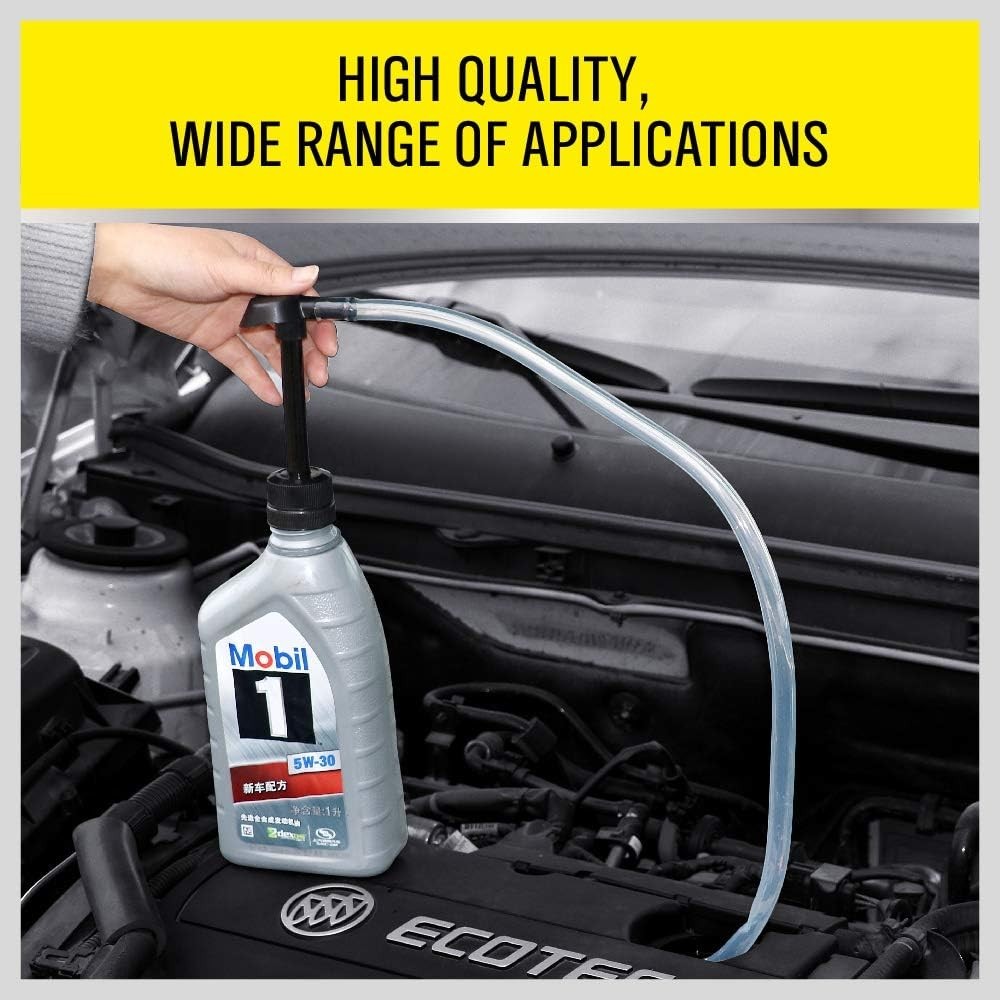 Efficient Lubricant Fluid Transfer Pump for Gallon & Quart Bottles - 8cc