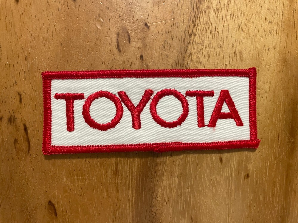Vtg Toyota Patch