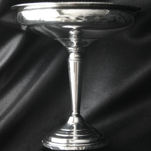 Garden Silversmiths STERLING Footed Candy Bowl