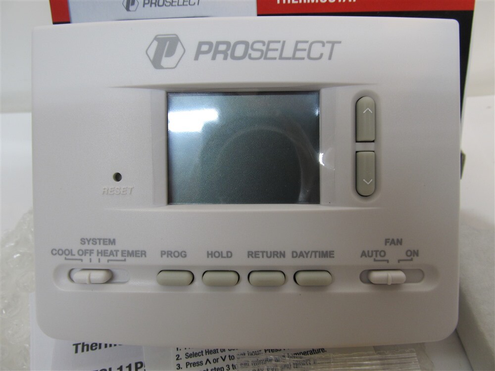ProSelect PSTSL21P52, Programmable Thermostat