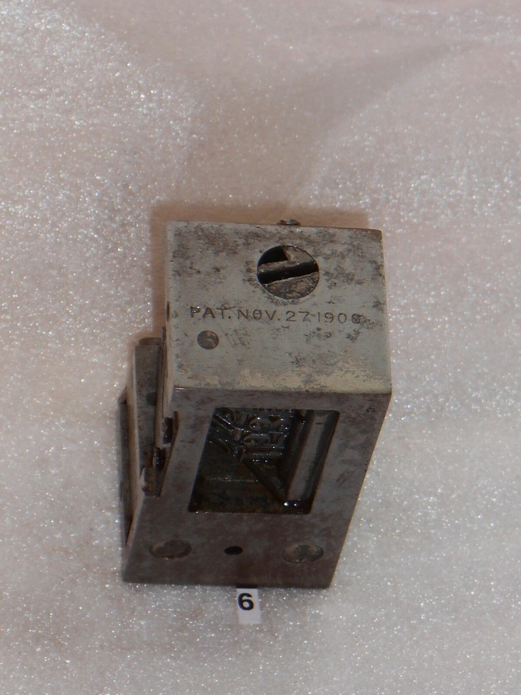 BOSTON | Reverse letterpress numbering machine | 6
