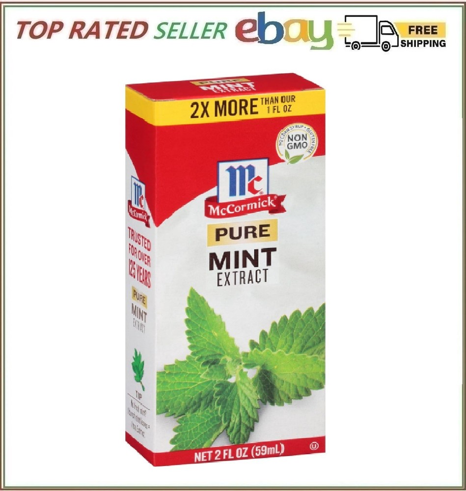 McCormick Pure Mint Extract, 2 fl oz