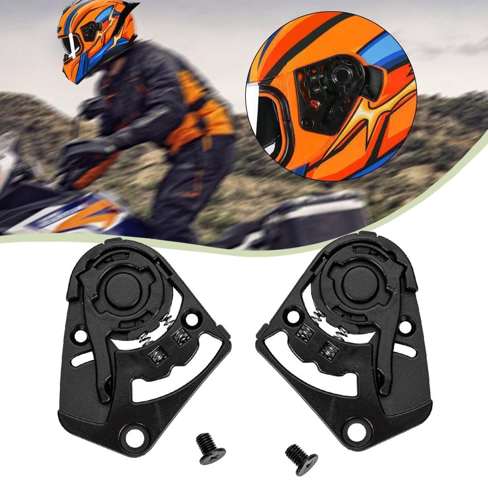2x Helmet Shield Base Replace Parts High Performance