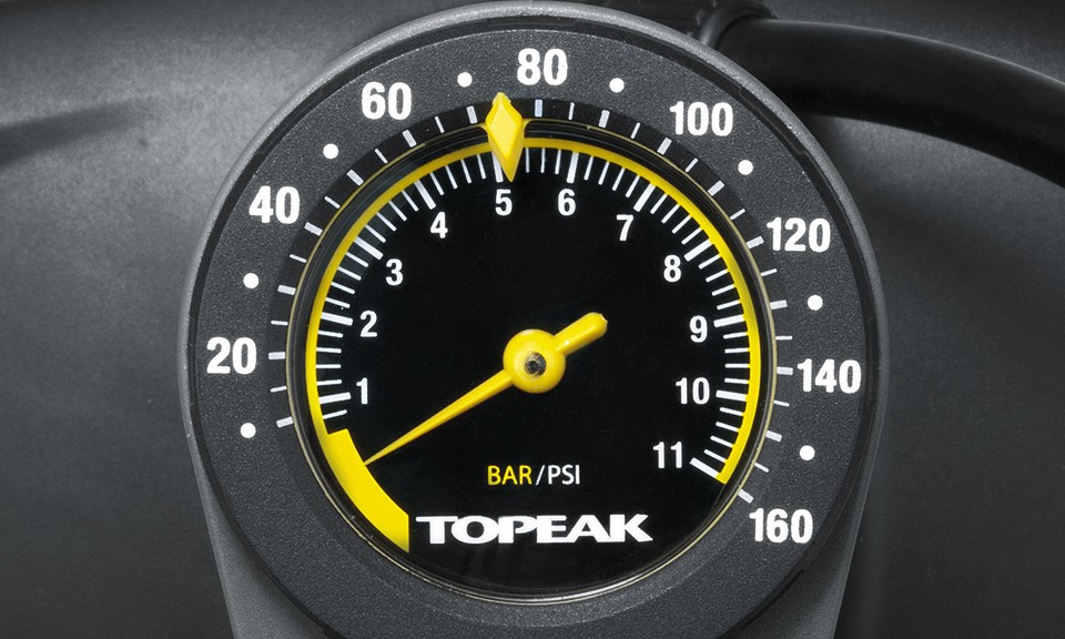 Topeak JoeBlow Max HP Floor Pump - Black