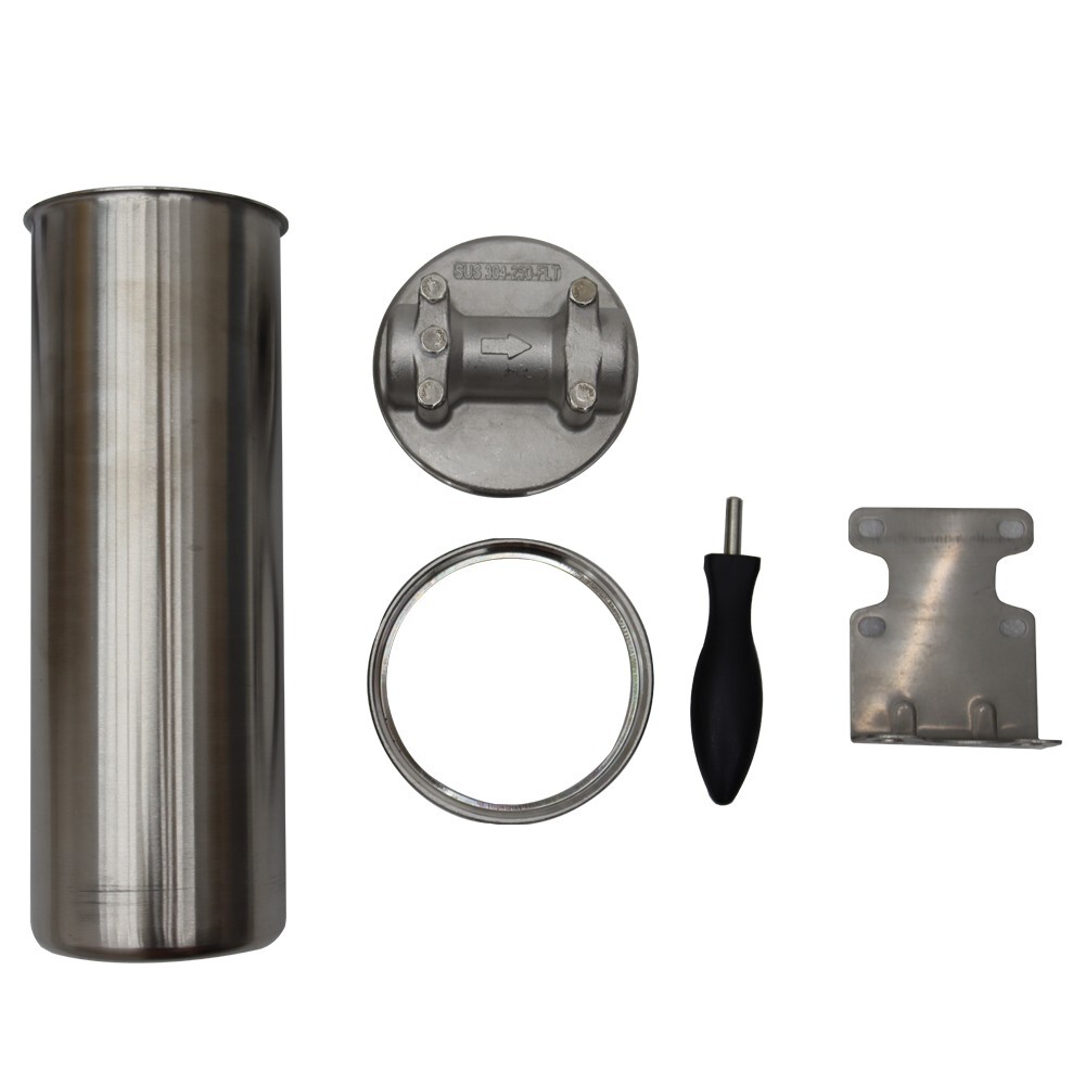 Cartridge Filter Housing Stainless Filtration Tool 1/2NPT 10'' No Filter Element