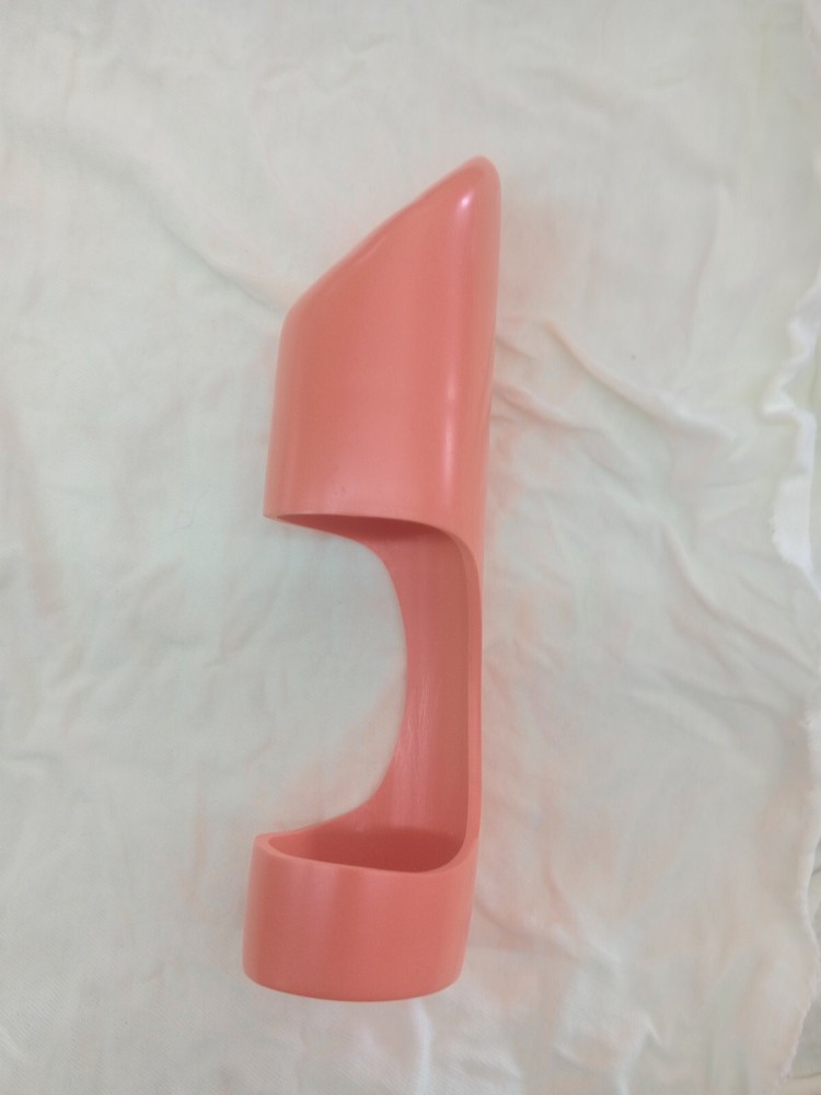(1") Orange Polymer Rain Cap, Weather Vent Cap